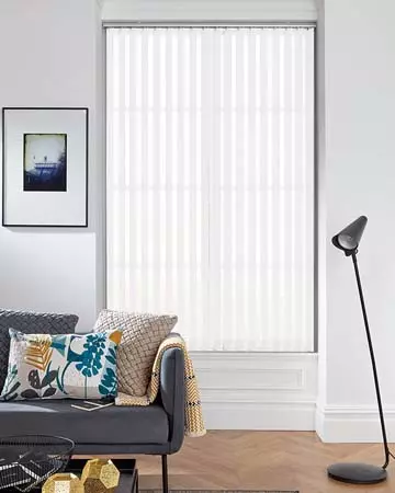 Candy Cream Vertical Blinds