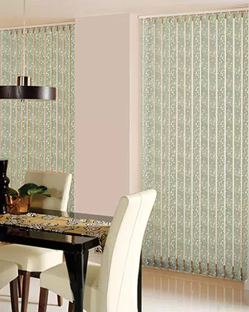 Louvolite Collina Lily Pad Vertical Blinds