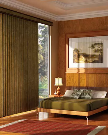 Aged Oak Vertical Blinds