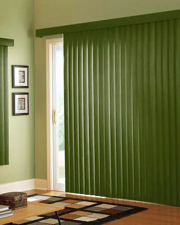 Army Green Vertical Blinds