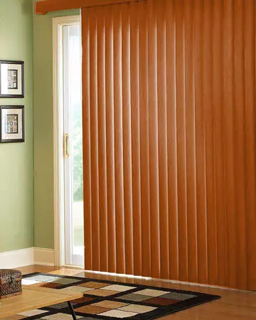 Enhanced Beech Vertical Blinds