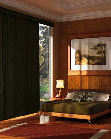 Green Cachimbo Vertical Blinds