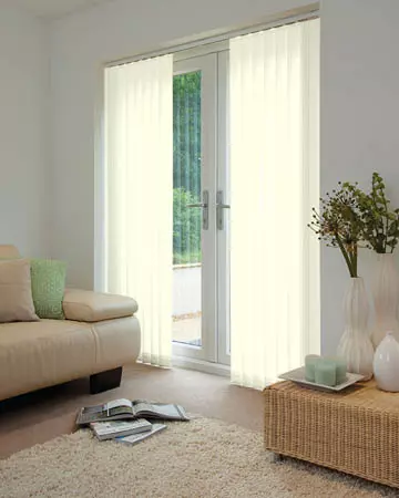 Milk Vertical Blinds