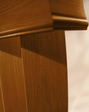 Premium Golden Oak Vertical Blinds