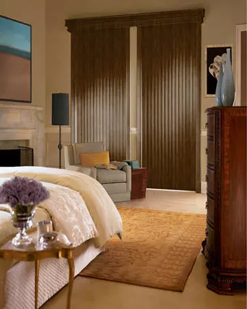 Sapelli Caramel Vertical Blinds