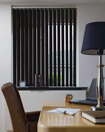 Bella Noir Vertical Blinds