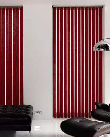 Eclipse Atlantex Cherry Vertical Blinds