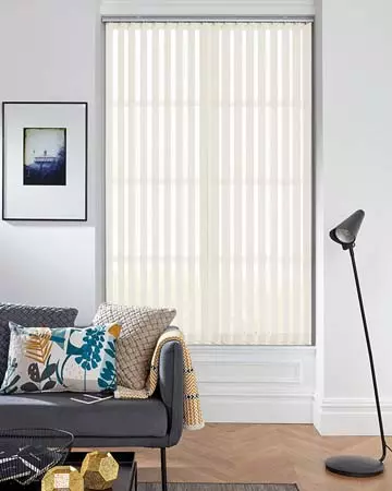 Eclipse Palette Cream Vertical Blinds