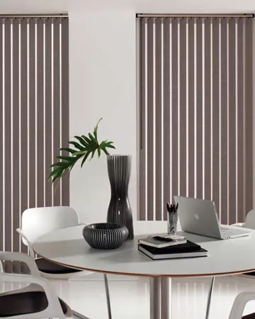 Eclipse Palette Espresso Vertical Blinds