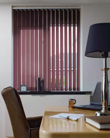 Eclipse Palette Plum Vertical Blinds