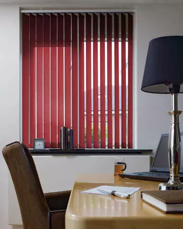 Eclipse Palette Redcurrant Vertical Blinds
