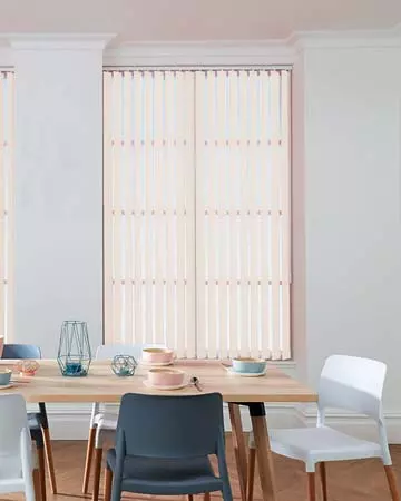 Louvolite Carnival Ecru Vertical Blinds