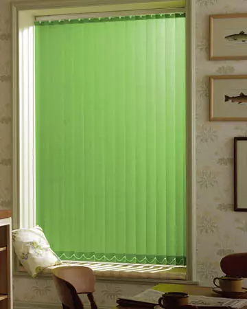 Louvolite Carnival Lime Vertical Blinds