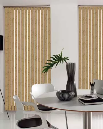 Louvolite Collina Antique Gold Vertical Blinds