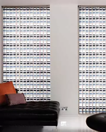 Louvolite Como Lago Vertical Blinds