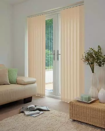 Louvolite Guardian Parchment Vertical Blinds