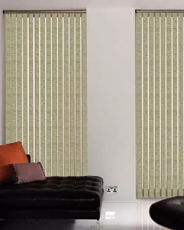 Louvolite Hampton Picket Fence Vertical Blinds