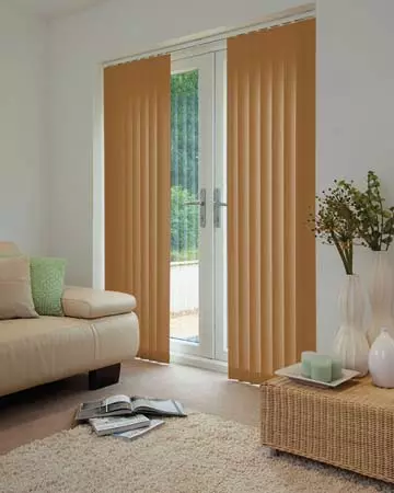 Louvolite Oslo Maple Vertical Blinds