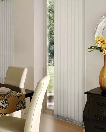 Louvolite Topaz Ivory Vertical Blinds