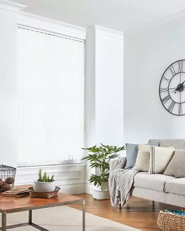 Phoenix White Vertical Blinds