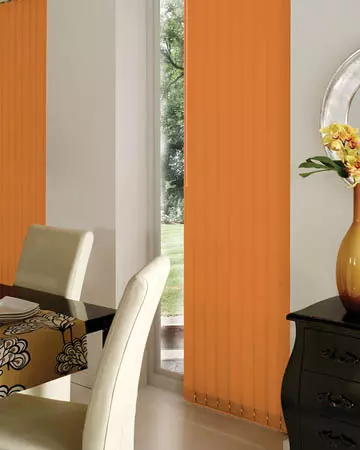Prima Tangerine Vertical Blinds