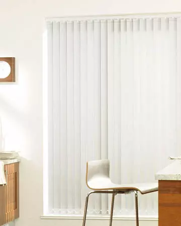 Prima White Vertical Blinds