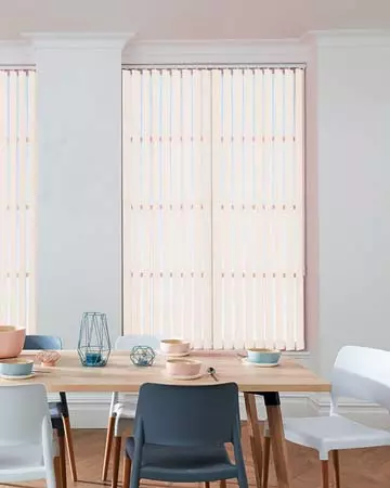 Splash Oyster Vertical Blinds