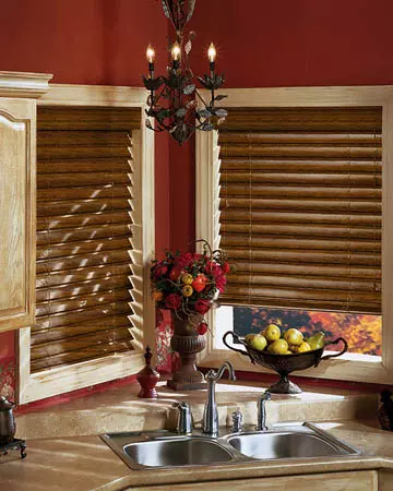 Distressed Douglas Fir Wooden Blinds