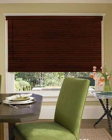 Distressed Red Narra Wooden Blinds