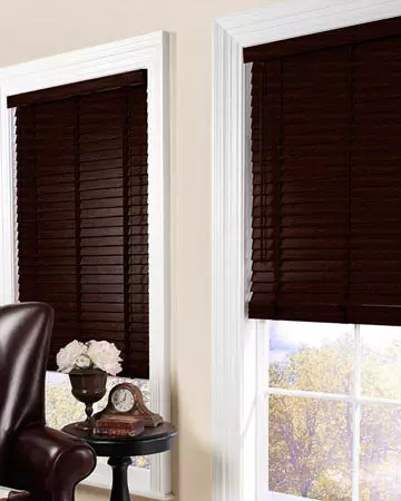 Exotic Walnut Wooden Blinds