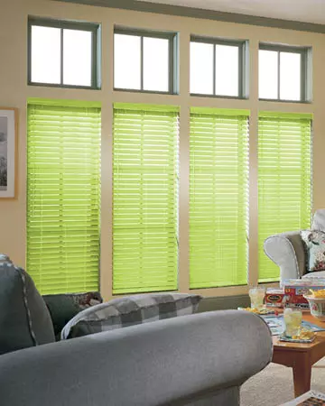 Lime Wooden Blinds