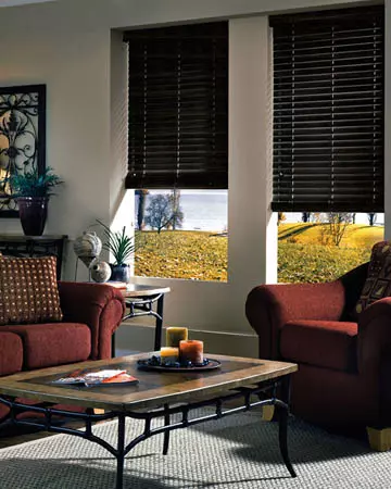 Premium Ebony Wooden Blinds