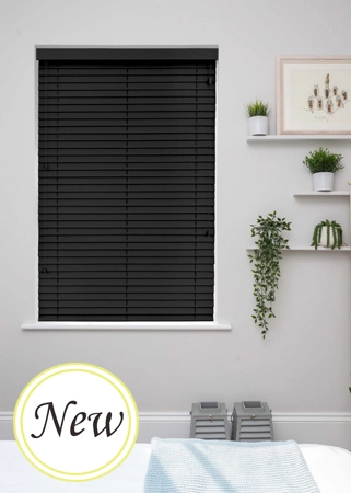 Premium Jet Wooden Blinds