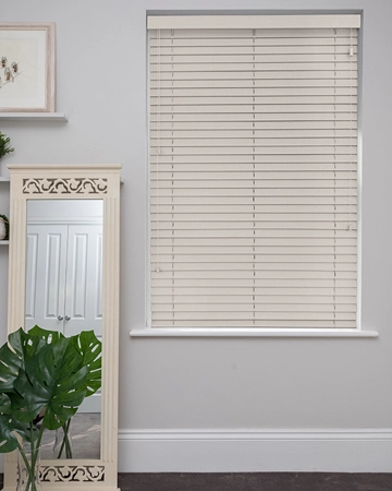 Light Porcini Wooden Blinds