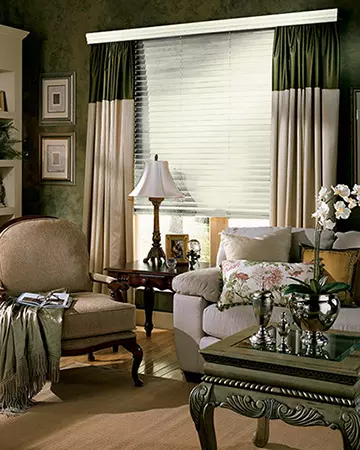 Old Cotton Wooden Blinds