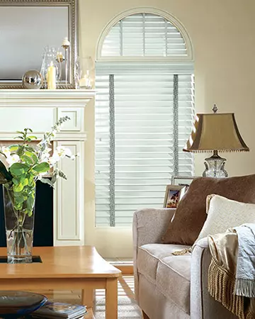 Pale Mint Wooden Blinds