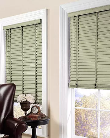 Soft Apple Wooden Blinds