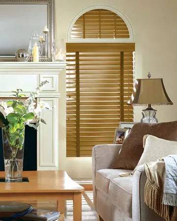 Real Oak Lacquered Wooden Blinds