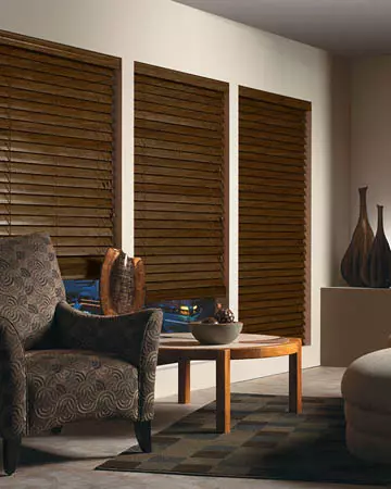 Sapelli Caramel Wooden Blinds